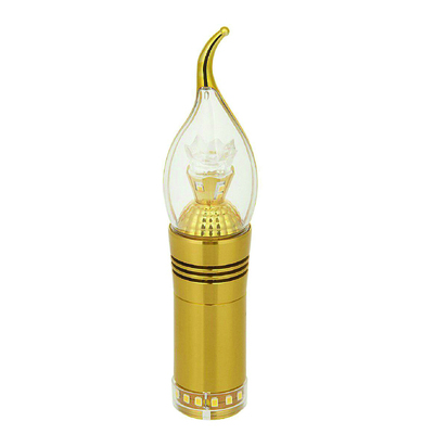 لامپ شمعی پایه طلایی 7 وات 3step - EDC
